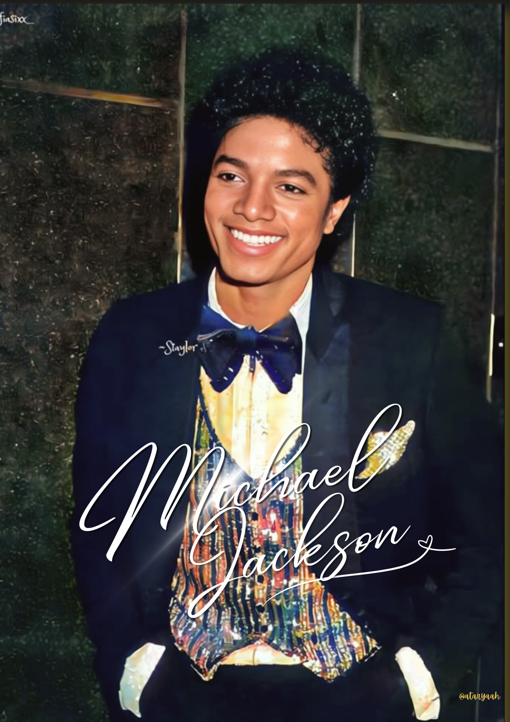 Michael Jackson Portrait Wall Art Framed or Unframed Poster for Home Decor