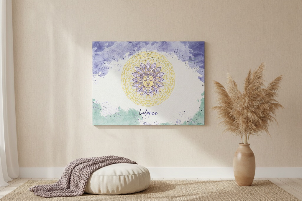Balance - Canvas Boho Zen