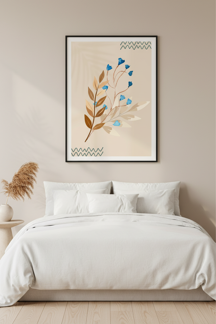 Bedroom wall display