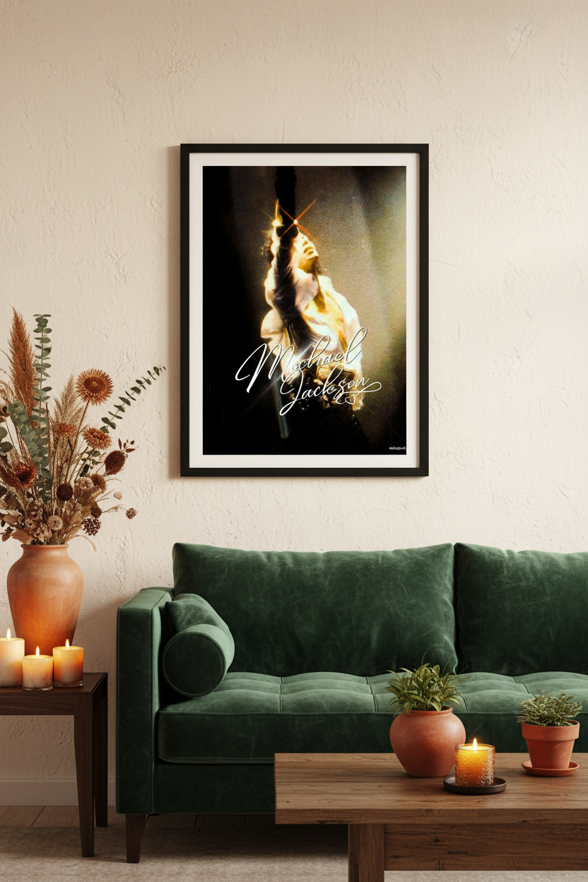 Black Frame Living Room