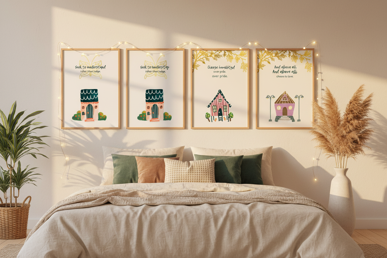 Boho Bedroom Wall