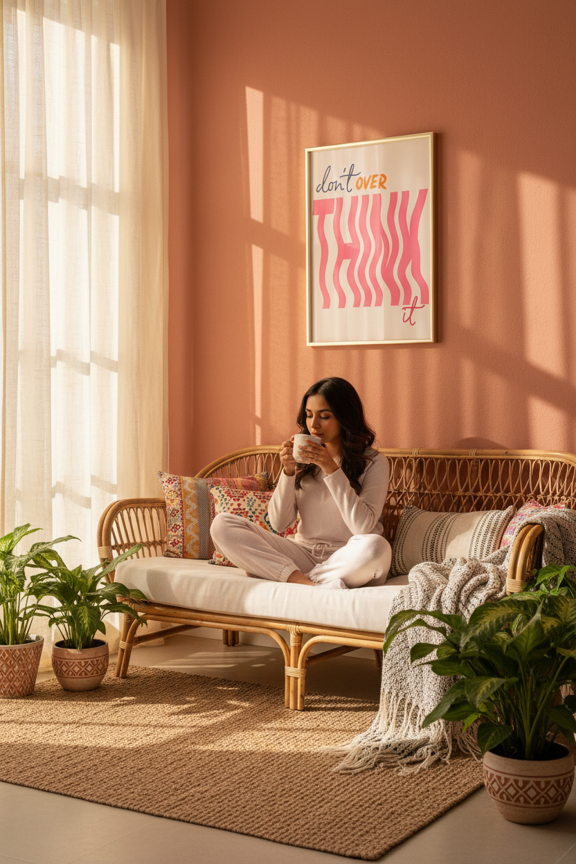 Boho Indian Home - Couch