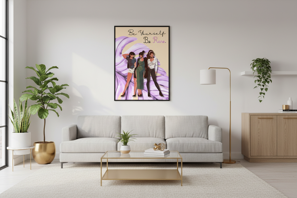 Boss Girl Poster – Living Room