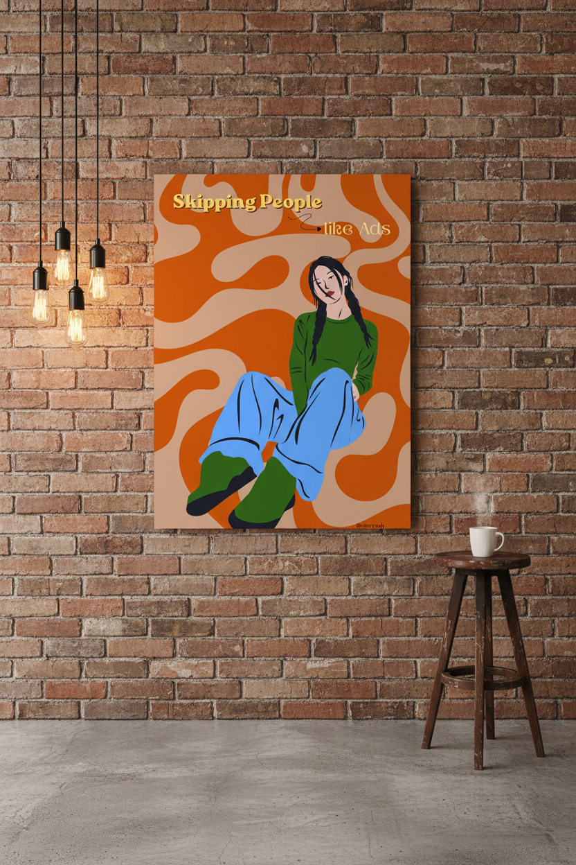 Boss Girl Wall Poster - Brick Loft
