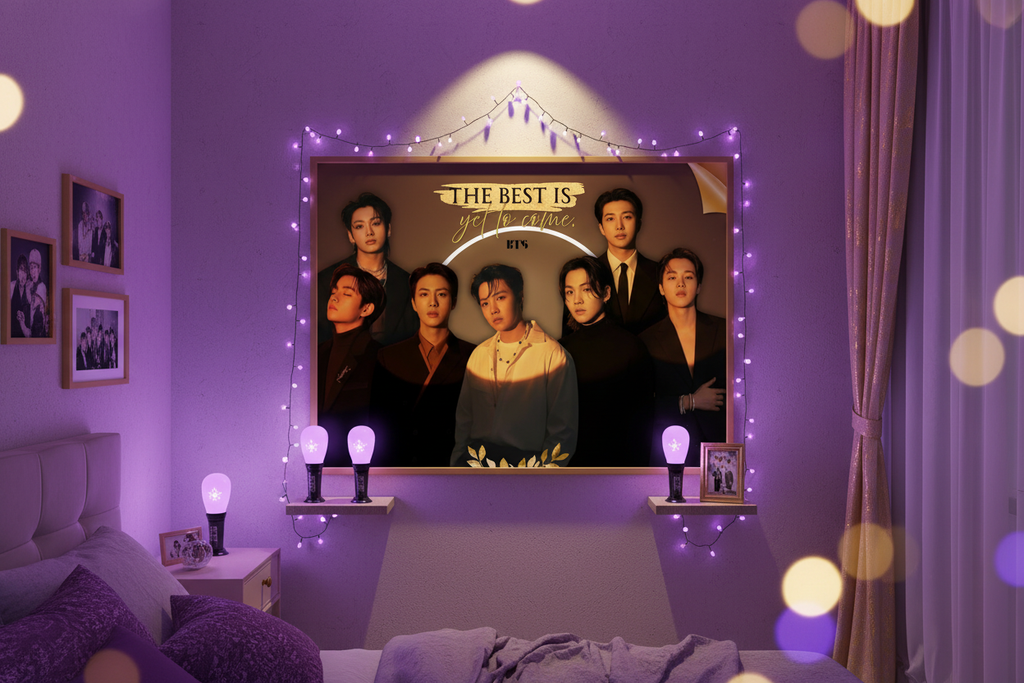 BTS Backdrop 1 – Purple ARMY Room
