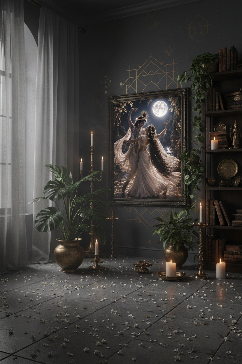 Dark Moody Aesthetic Backdrop