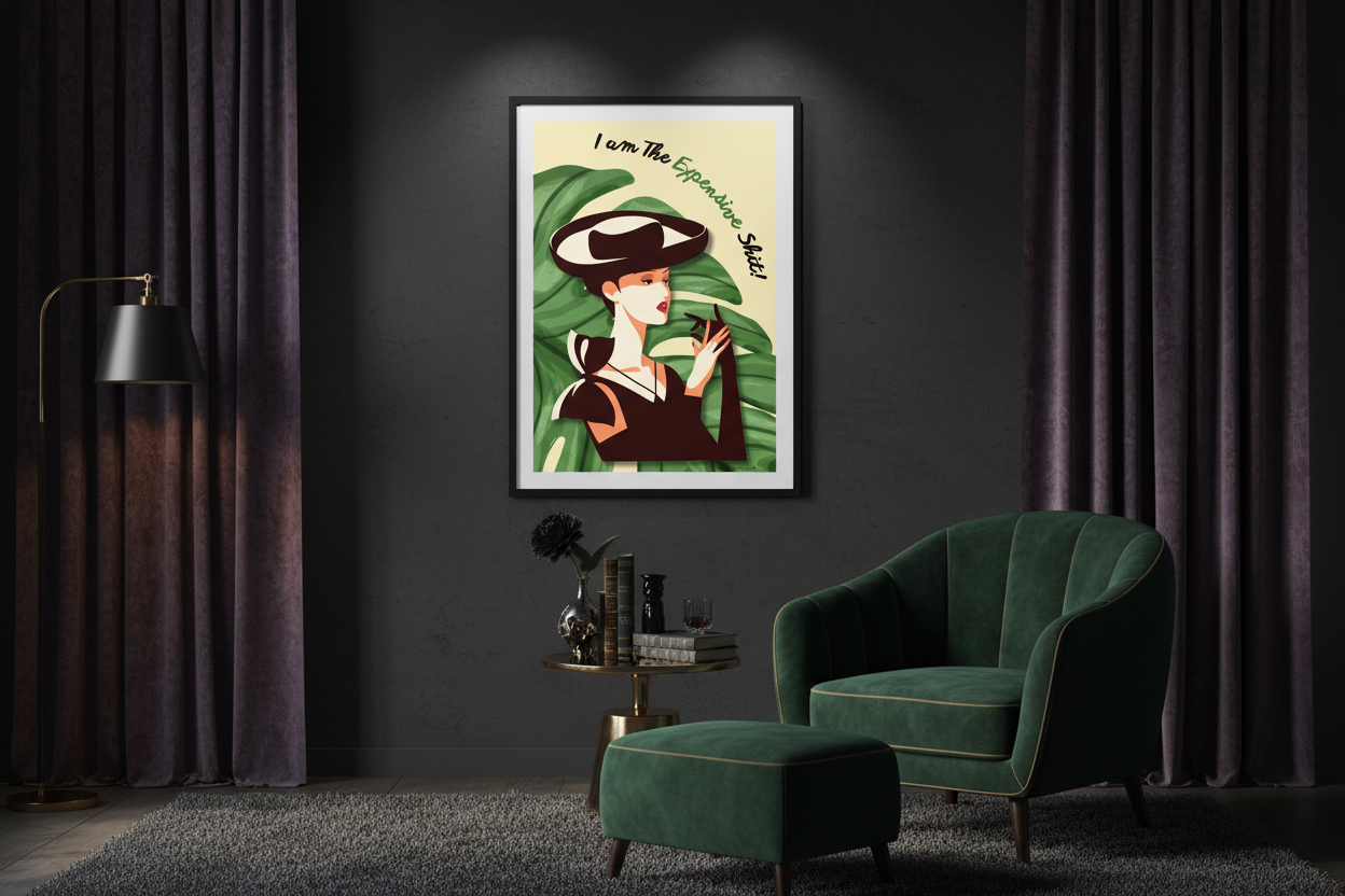 Dark Moody Luxury Interior