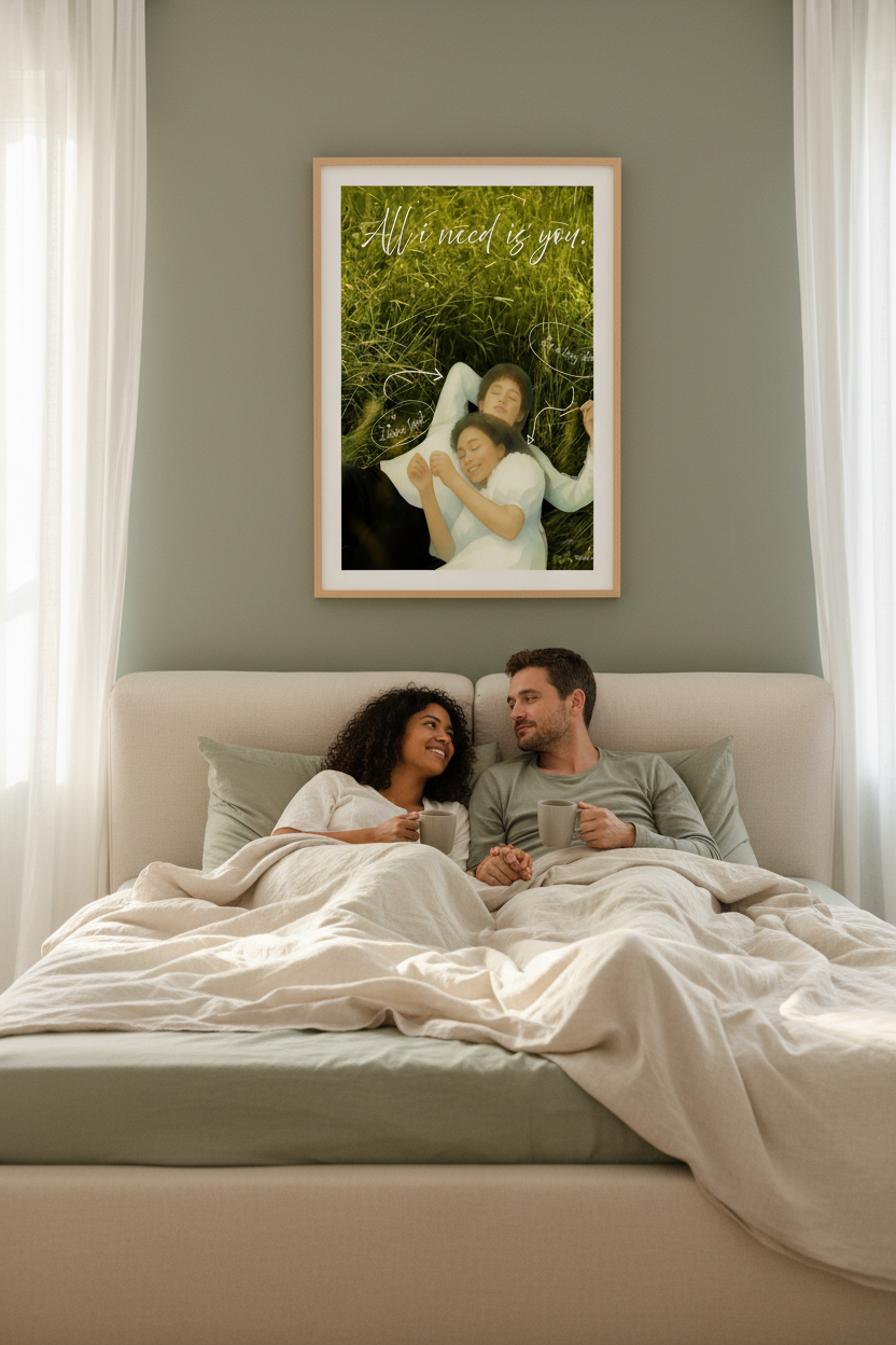 Dreamy Bedroom Backdrop