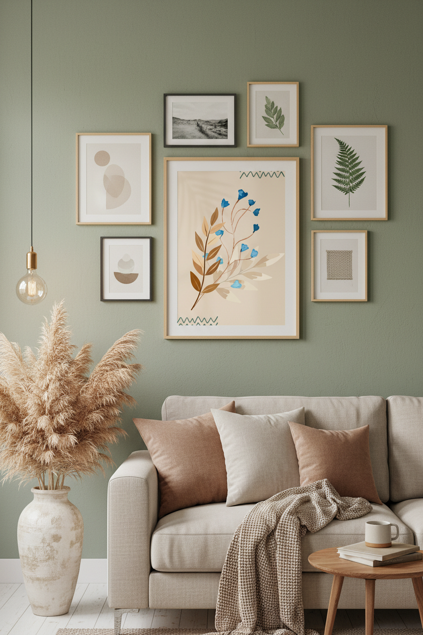 Gallery wall display