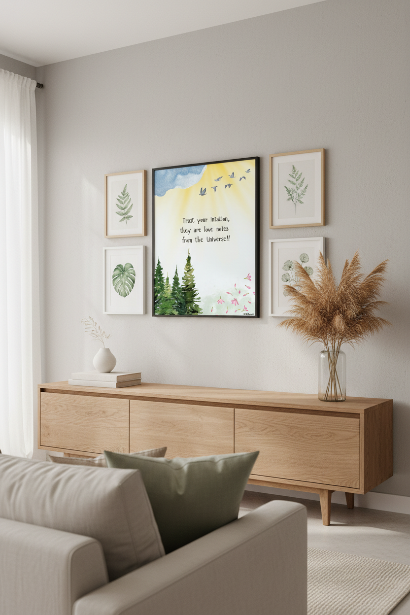 Gallery Wall Mockup