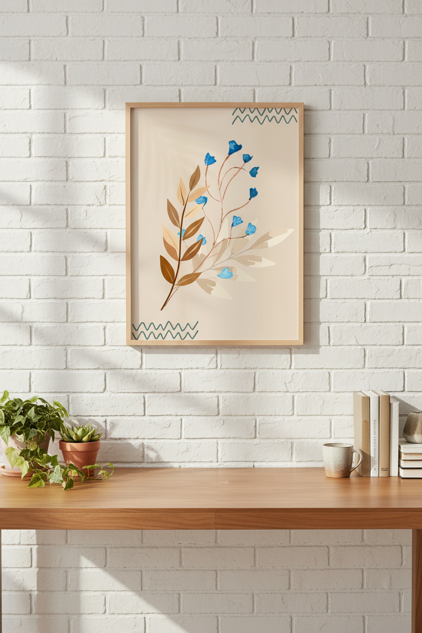 Home office wall display