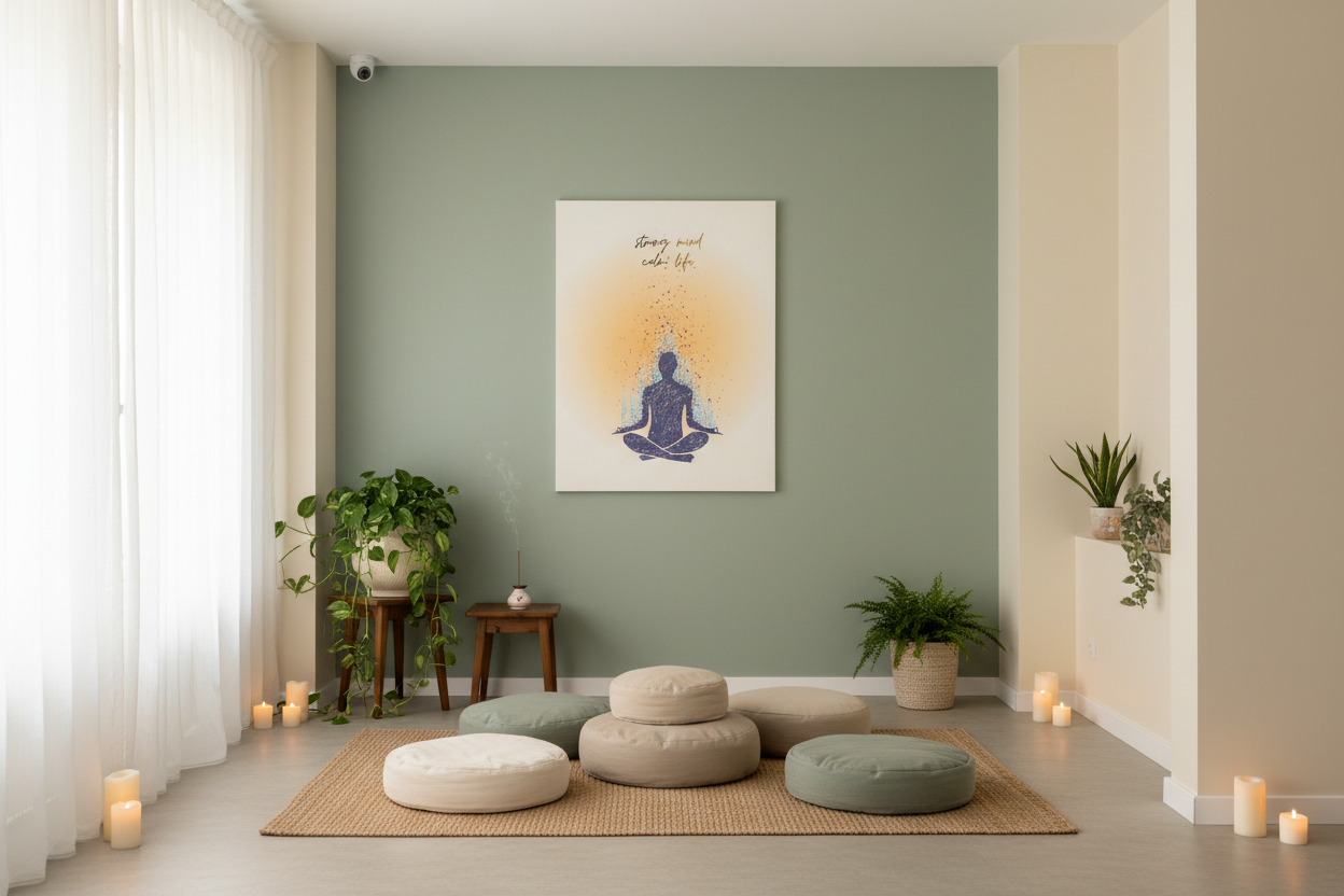 Meditation Center Backdrop