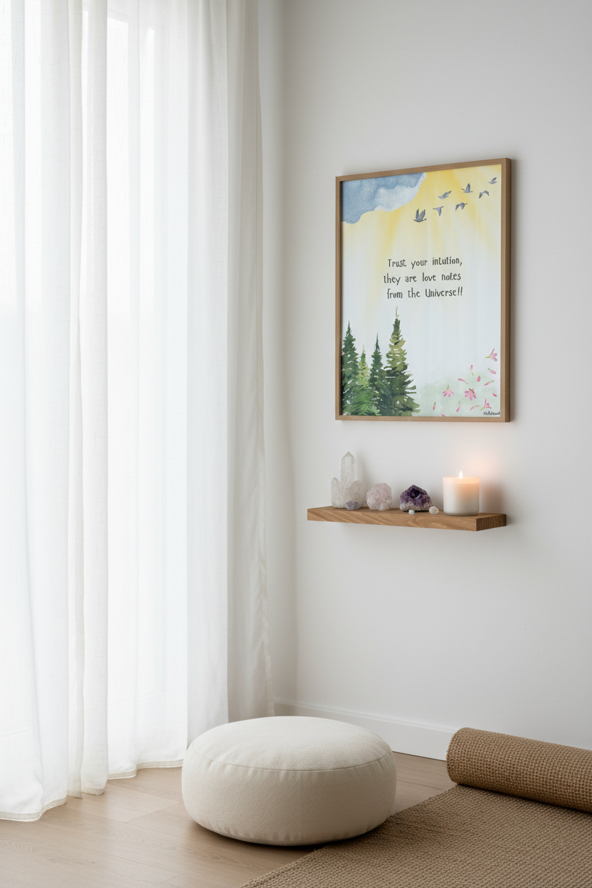 Meditation Corner Mockup