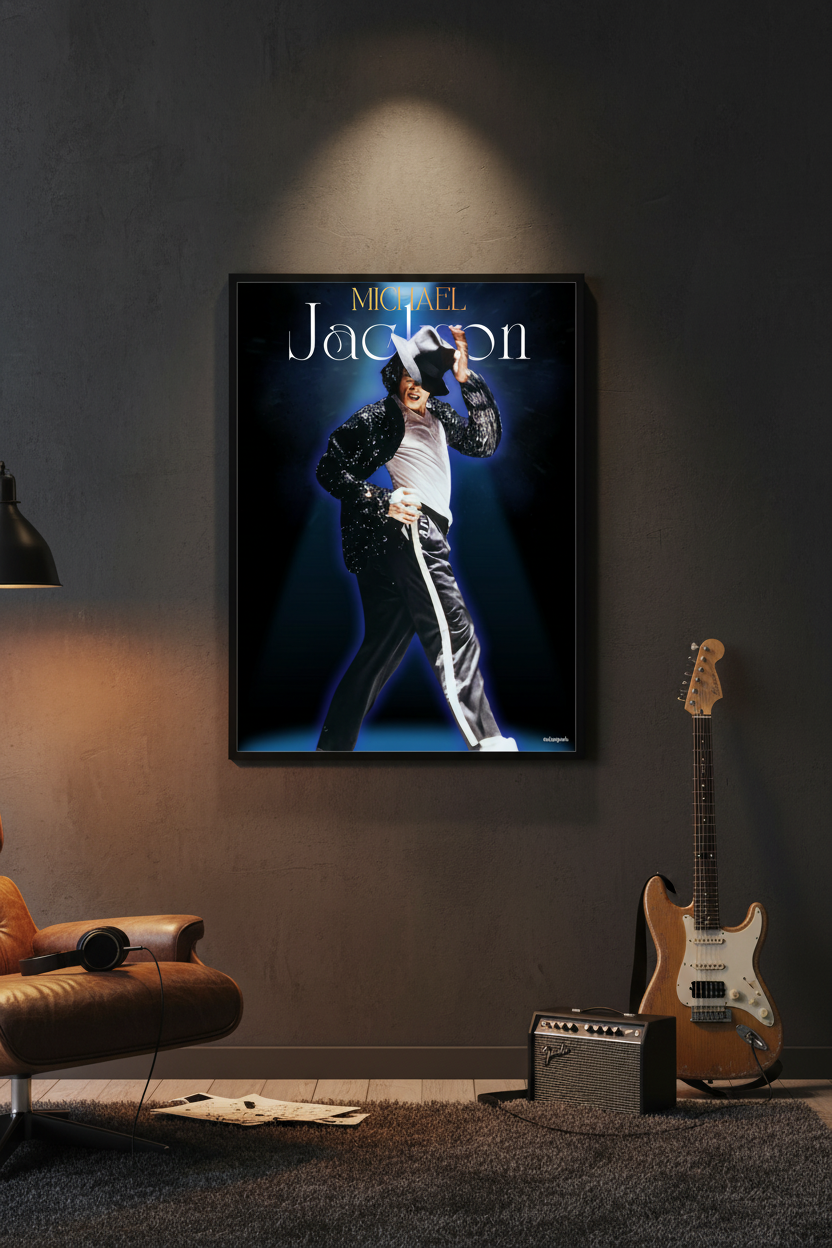 MJ Black Frame Studio Wall