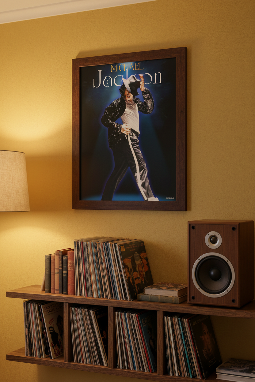 MJ Dark Wood Retro Den