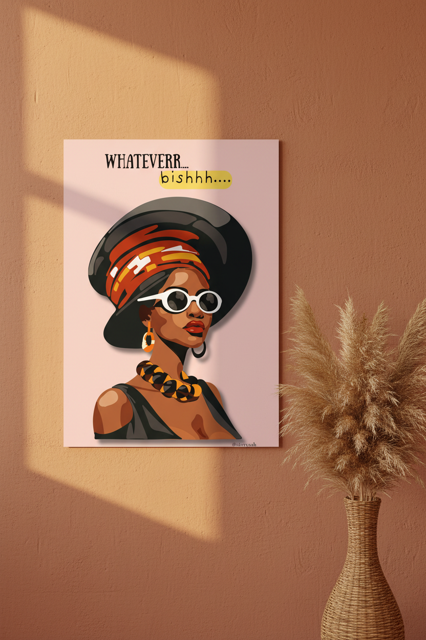 Motivational Poster Women Girls - Boho