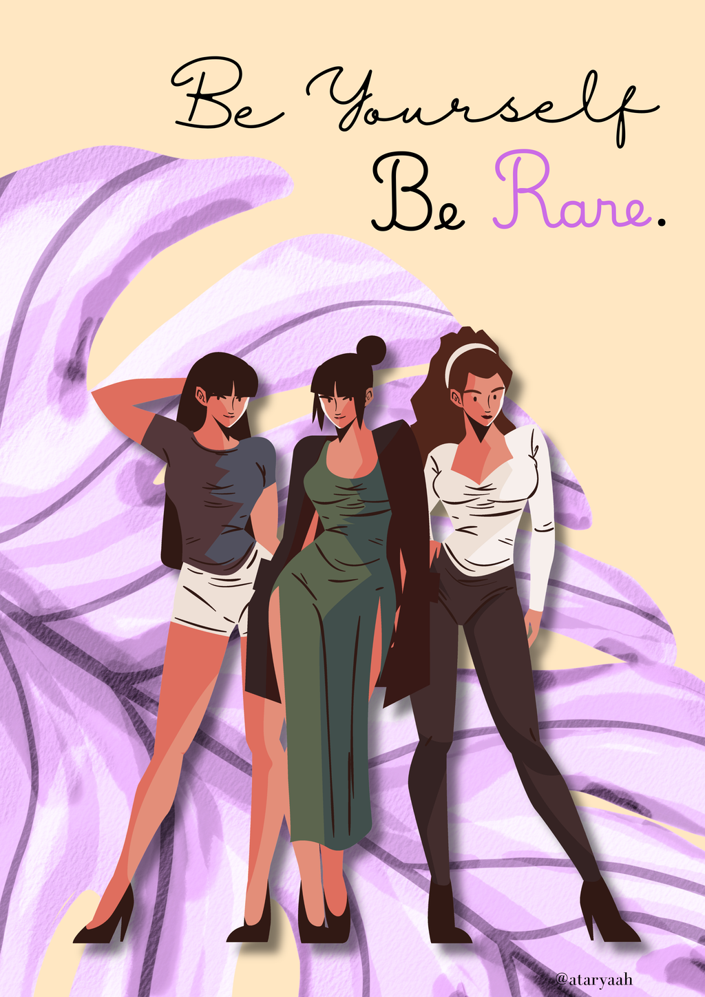 Exclusive Wall Art Boss Girl Poster Motivational