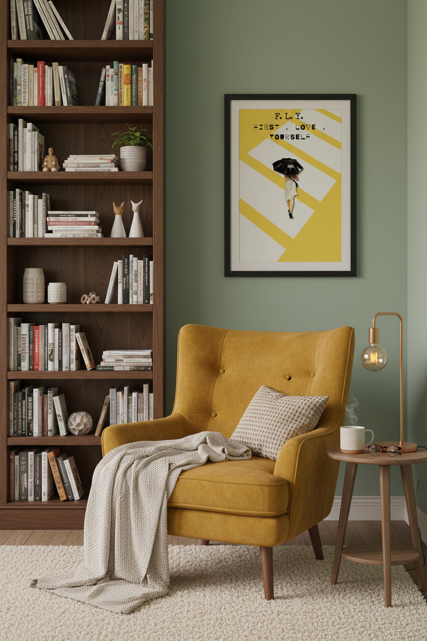 Reading Nook Backdrop