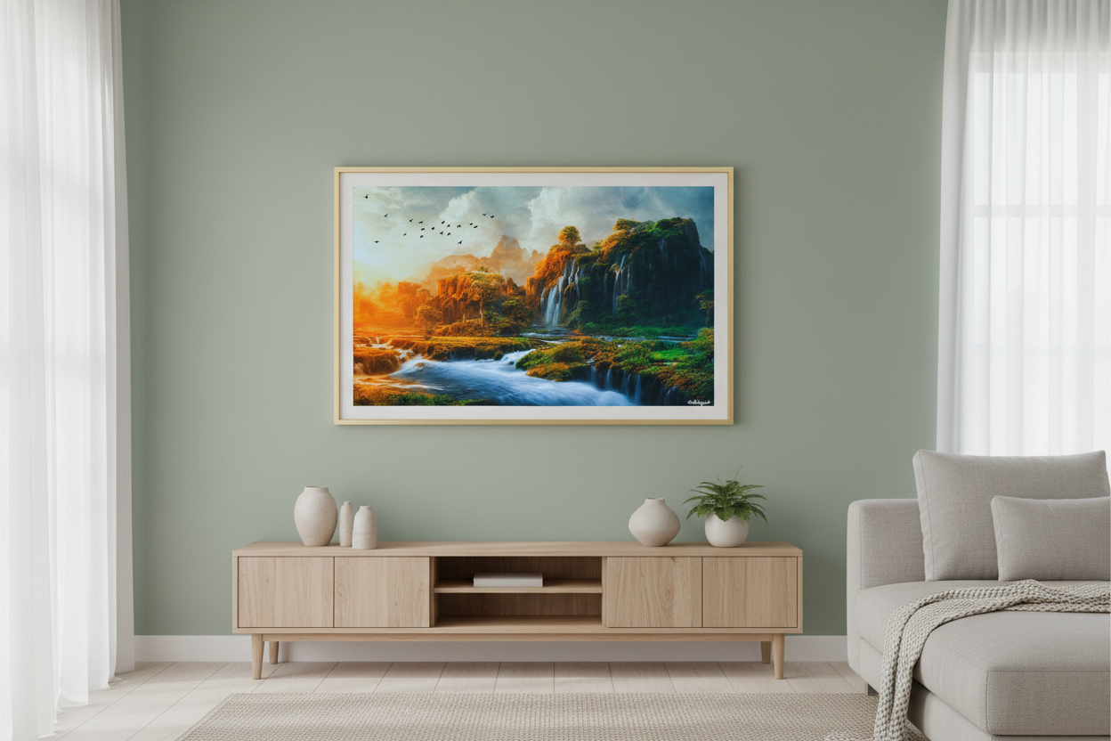 Sage Green Scandinavian Backdrop