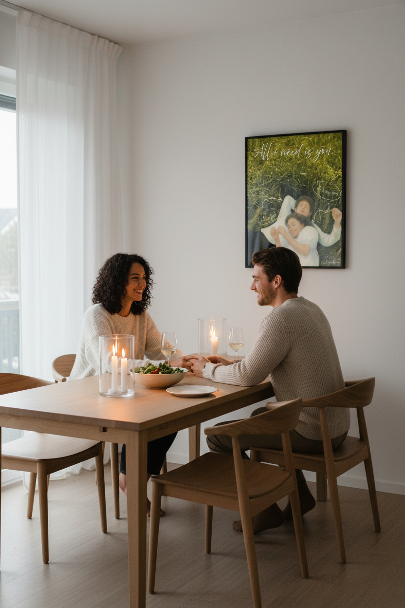 Scandinavian Dining Backdrop