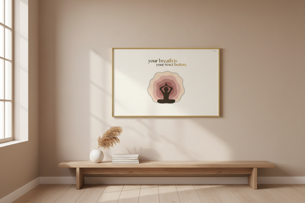 Scandinavian Minimalist – Horizontal Frame