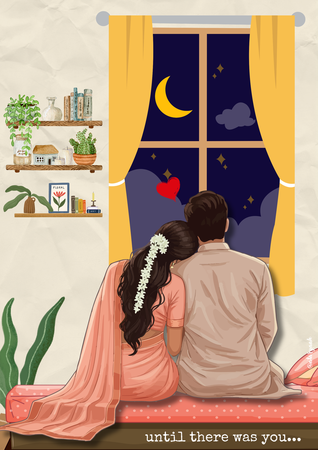 Until There Was You — Romantic Couple Wall Art Poster
