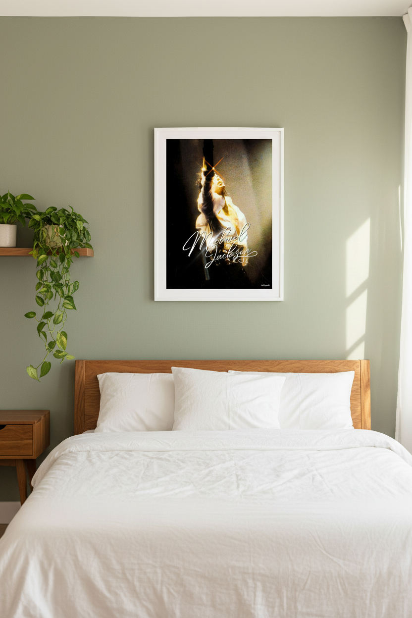White Frame Bedroom